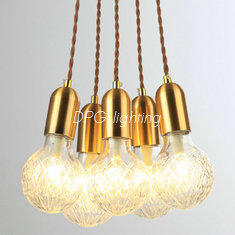 China Modern Glass G9 LED Pendant Lights Hanglamp Designer Loft Style Retro Kitchen lamp supplier