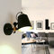 Modern Wall Lights White Black Art Deco Metal Sconce for Home Lighting Indoor supplier