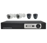 Video Security Cameras Kits 4CH DVR and Waterproof IR CCTV Bullet Cameras