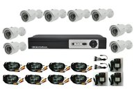 CCTV 8CH DVR Kits, 8CH DVR + 8PCS Metal Bullet CCTV Security IR Cameras