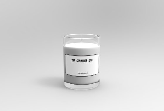 White Scented Pillar Candle 220g / 60g  Design / Frangrance Customization supplier