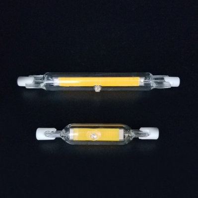 China LED R7S Glass Tube 118mm 78mm dimmable Instead of halogen lamp cob 220V 230v Energy saving powerful R7S led bulb 15W 30W supplier