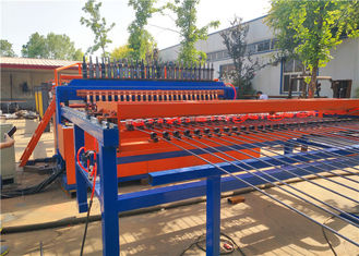 China BRC Rebar Wire Mesh Fence Welding Machine Touch Screen Interface 5.2T / 8.5T supplier