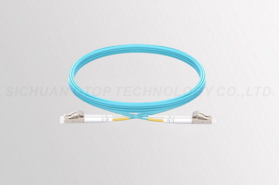 Lc To Lc Multimode Fiber Optic Patch Cable Duplex For Data Center Communication