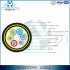 ADSS Aerial self-supporting single mode Single Mode Outdoor Armored Fiber Optic Cables for Power Transmission Line