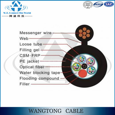 GYTC8S Aerial fibre cable 72 strands figure 8 fiber optic cable price