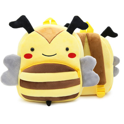 China New Cute Cartoon Kids Plush Backpack Toy Mini School Bag Children's Gifts Kindergarten Boy Girl Baby Student Bags Lovely supplier