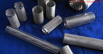 China Stainless Steel SUS304/304L/316/316L/310s Filter Tube/Filter Cylinder, Perforated and Woven Type supplier