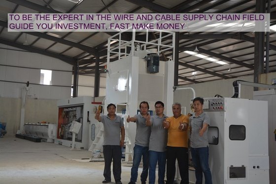 China Single Core 1mm2 - 16mm2 Building Cable Manufacturing Machine Siemens Electricity supplier