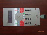 China Customized Metal Dome Membrane Switch , Tactile Pcb Membrane Keyboard Switches distributor