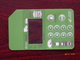 cheap  Custom Made Membrane Switch Panel Waterproof For Air Conditioner