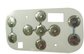 Custom Made Tactile Flexible Membrane Switch Keypad ,  Silk Screen Printing supplier