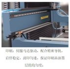 LC-4070J/60100J non-woven label sticker Fully Automatic Roll to Roll silk screen printer servo auto unwinding rewinding
