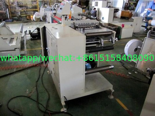 Big Roll/Jumbo Roll to Small Roll Slitter Machine PVC Tarpaulin Roll Slitter Machine