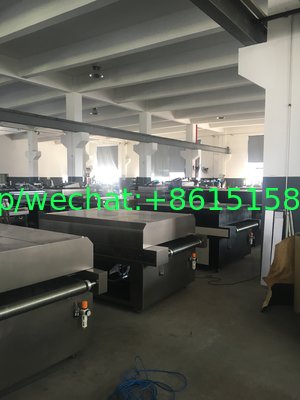 China top 1 screen press JINBAO Brand JB-900TC fully automatic Corrugated cardboard box window patching machine FOXCONN