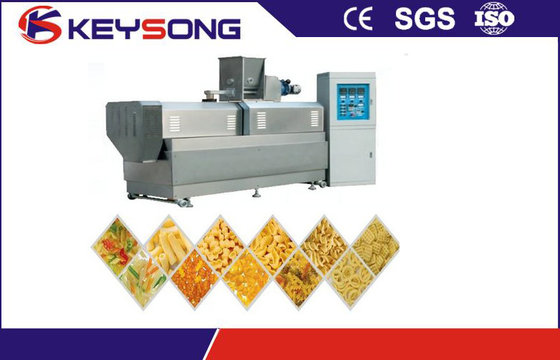China Puffed Snacks Food Extruder Machine Auto - Temperature Controlling System High Output supplier