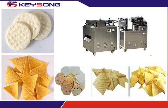 China Healthy Puff Snack Flour Tortilla Maker Machine , High Efficiency Corn Flakes Machine supplier
