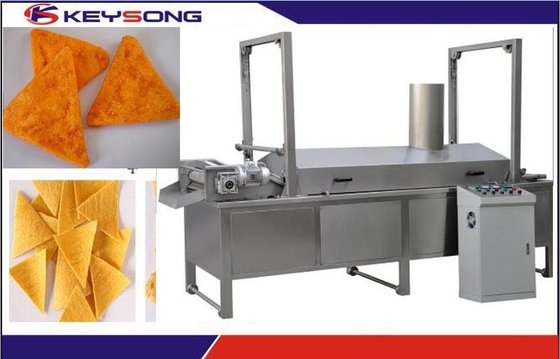 China Tortilla / Corn Chips Doritos Making Machine Production Capacity 100 - 200kg / H supplier