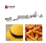 Snack Food Fried Nik Naks Fried Cheetos Extruder Machine 100~150kg/h With Frying System
