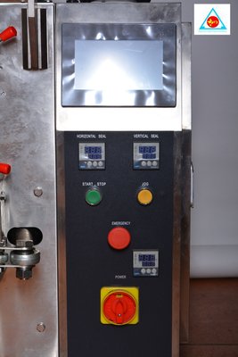 Pop corn snacks food nitrogen filling packing machine