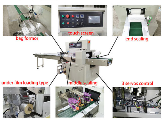 automatic plastic packaging machine chocolate bar packaging machine pouch packing machine