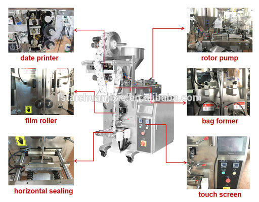 Automatic Liquid Laundry Detergent PVA Water-Soluble Film Packing Machine