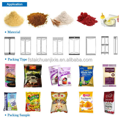 Best Quality China Manufacturer Pouch Filling Flour Packaging Machine With Date Printer