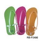 V strap full color printed  Women Flip flops  thongs slipers manufacturers