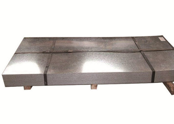 China Zinc Coated Hot Dip Galvanized Steel Sheet Z275 GI Chromated Dx53D Thickness 0.125- 4.0mm supplier