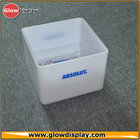 New Design Rectangle Shape Absolut LED Ice Bucket for Brand Advertisment