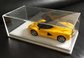 New Design Acrylic Model Car Display Box  Perspex Toy Display Case W/ PU Bottom Plexiglass Display Box supplier