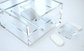 Stylish Designed Perspex Single Watch Box W/ PU Pillow Hi-Clear Acrylic 180*180*90 mm supplier