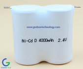 Ni-Cd Rechargeable Battery Pack D4000mAh 2.4V for Emergency Lighting Battery with Tag