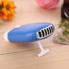China Mini Rechargeable Portable LED Handy USB Air Conditioner Cooling Fan GK-F01 supplier