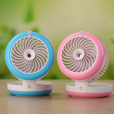 China Mini Mist cooling Fan with Power bank GK-MS01 supplier