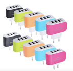 3 USBs Charger in candy colors factory wholesale