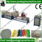 Waste plastic recycling and granulation machine