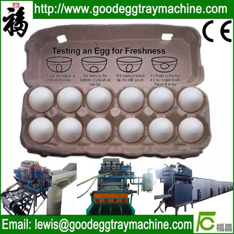 Egg box package machine