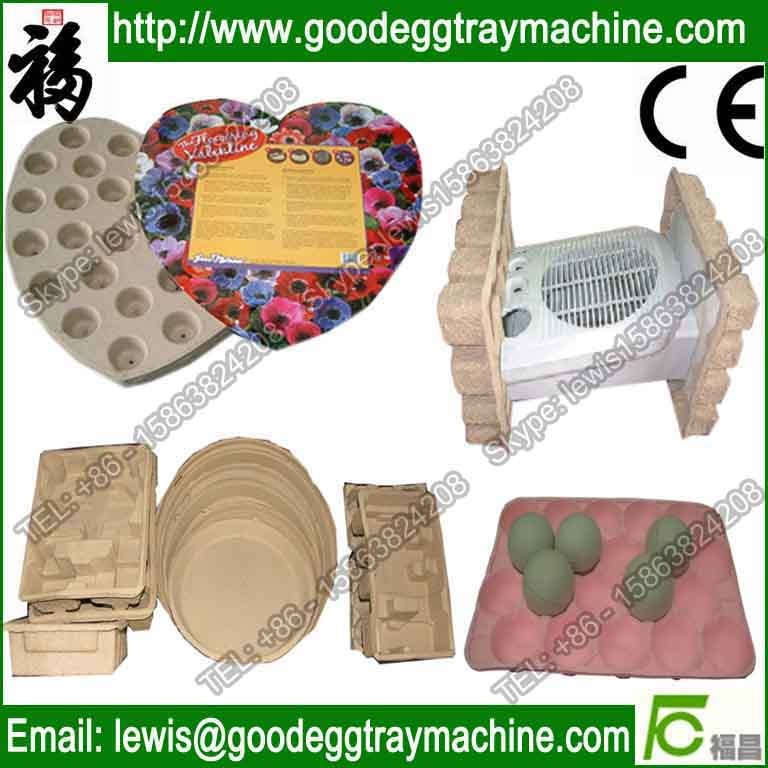China egg tray producing machine for pulp moulded products