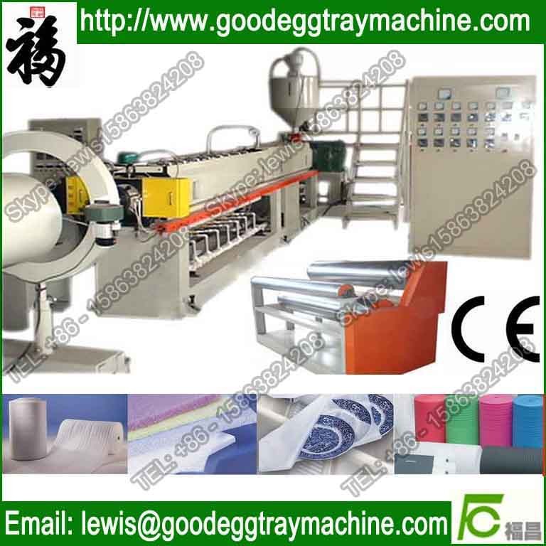 EPE Foam Sheet Extrusion Line to make pearl cotton