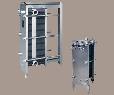 Stainless Steel Plate Frame Heat Exchanger For Dairy / Brewage / Food