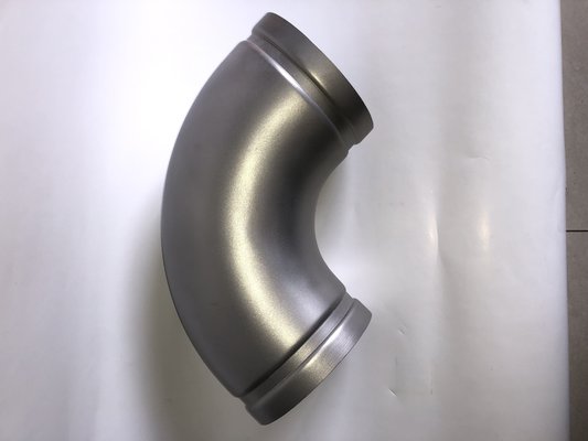 High Strength 314 316 SS Grooved Elbow / 45 Degree Elbow Pipe Fitting