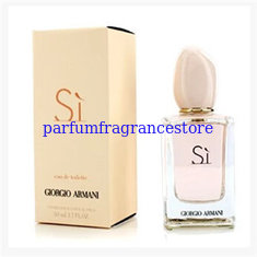 China 1:1 Best Quality Armani Si Eau De Toilette Women Perfume With Fragrance Oil 100ml supplier