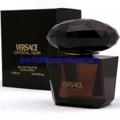 China Original Sexy Women perfume Of Versace Crystal Noir Eau De Toilette Fragrance 90ml supplier