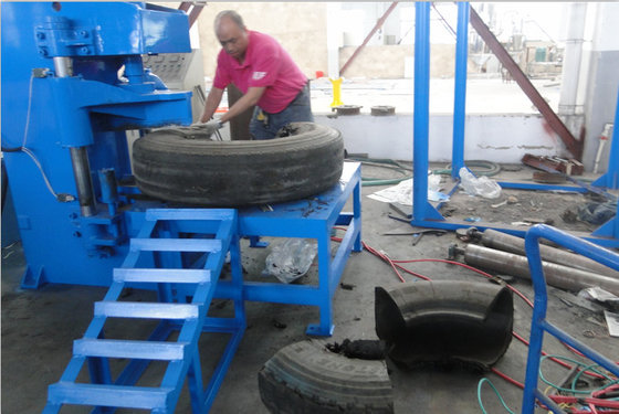 Tyre  Cutter  Tire Shear Tyre Shredding Equipment For Waste Tire Recycling Line