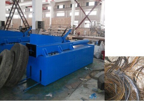 LS-1200 automatic Single Hook Debeader Hydraulic Debeader Tire Bead wire drawer Waste Tire Recycling Line