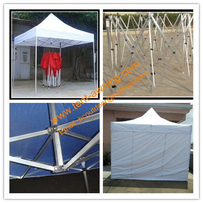 China Collapsable Outdoor Trade Show  Easy Up Tent 4x4m Aluminum Folding Tent supplier