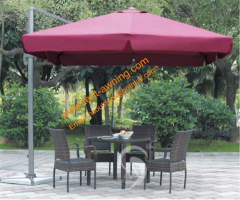 China Aluminum Waterproof Garden Cantilever Umbrella Outdoor Patio Umbrella supplier