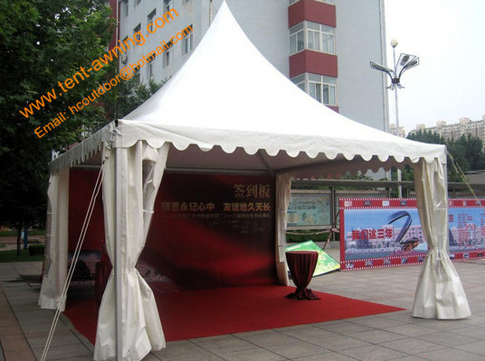 China Hot Sale Pagoda Marquee 4x4m, Gala Tent Marquees, Waterproof PVC Cover supplier