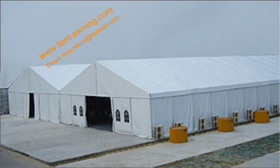 China Outdoor Durable Aluminum Warehouse Tent Structures Heavy Duty Storage Tents supplier